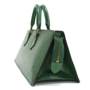 Louis Vuitton Sac Triangle Handbag Epi Leather Borneo Green